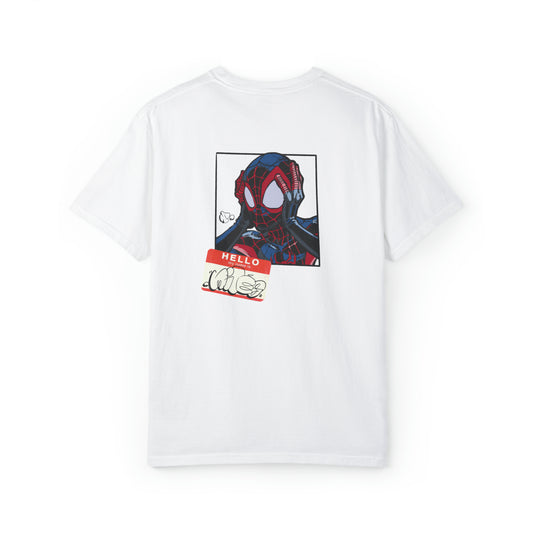 Miles Morales Marvel - Peter Parker Is Dead. Bootleg (Pls!) - (Unisex Garment-Dyed T-shirt